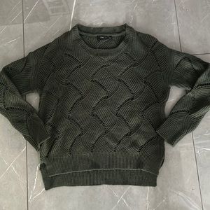 DEX Army Green Sweater - Size XS